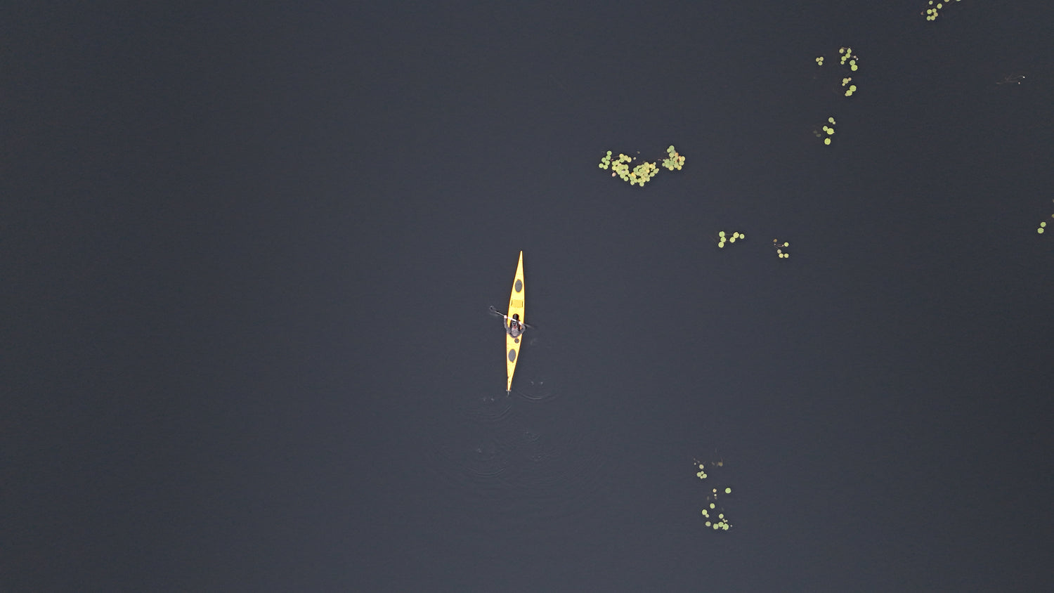 Flygfoto över natur och vatten, Dalarna – marknadsföringsmaterial